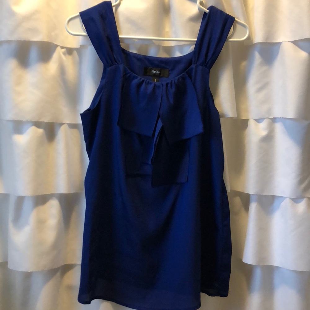 Royal blue top